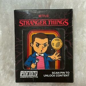 Stranger Things NFINITY Augmented Reality Pin - Blue and Red